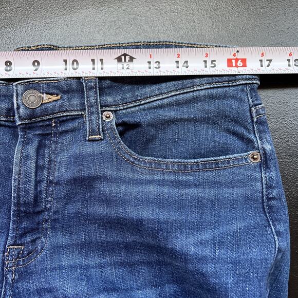 Lucky Brand Jeans Womens 12/31 Dark Blue Sweet Boot Cut Stretch Denim 30" Inseam - Picture 10 of 13